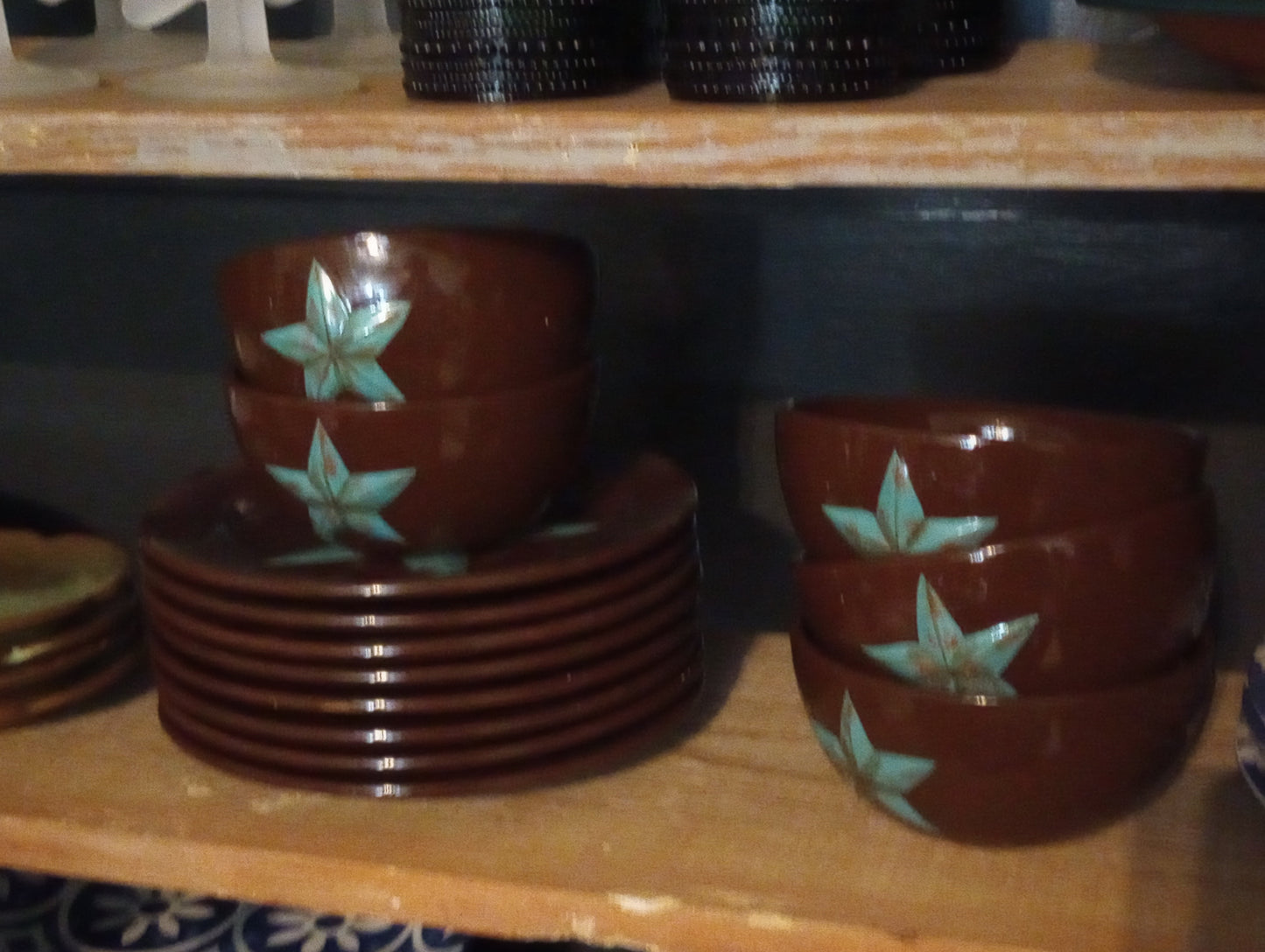 Turquoise Star Dishes