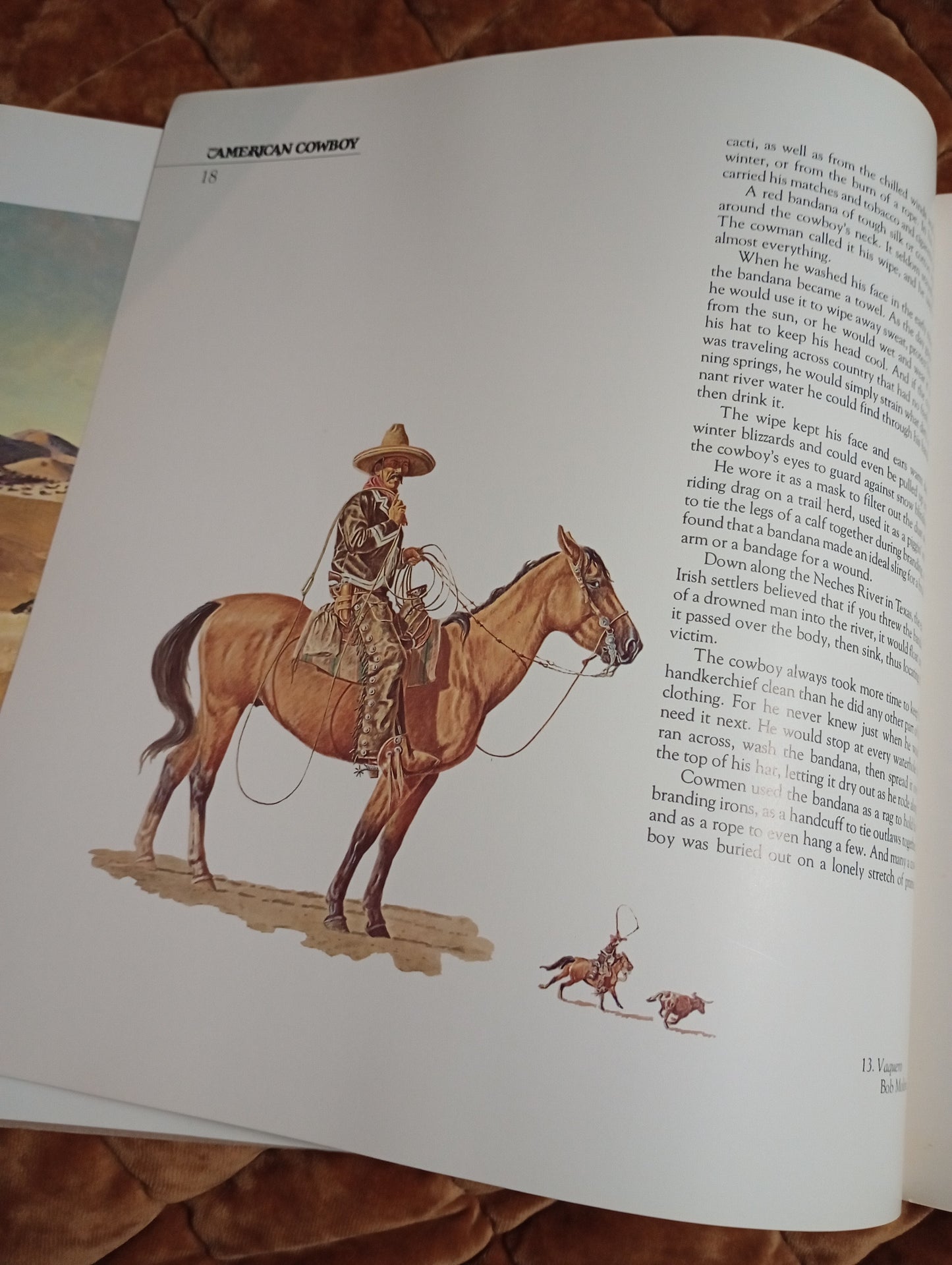 American Cowboy Soft Cover Book