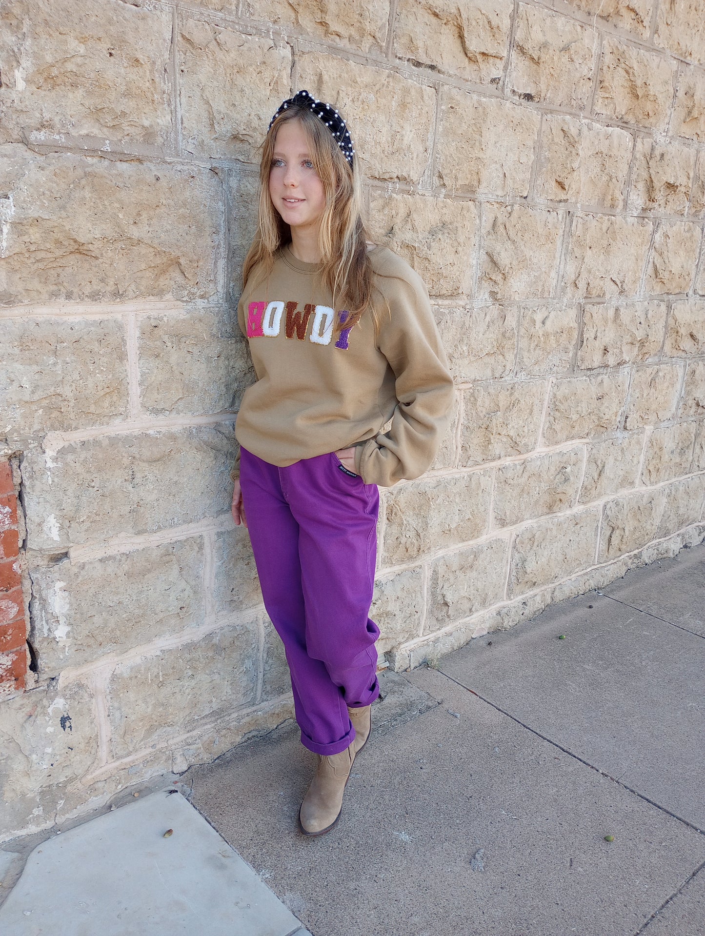 Bright Purple Vintage Rockies in Like New Condition