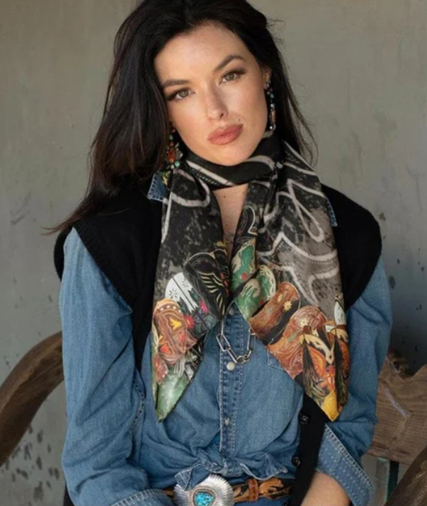 Boot Tops- Full Size Silk Wildrag