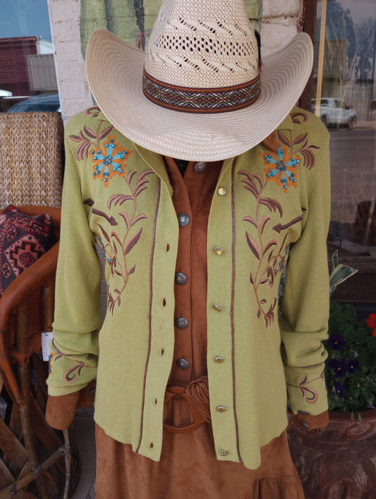 Vintage DD Ranchwear Button Up Blouse Sz S