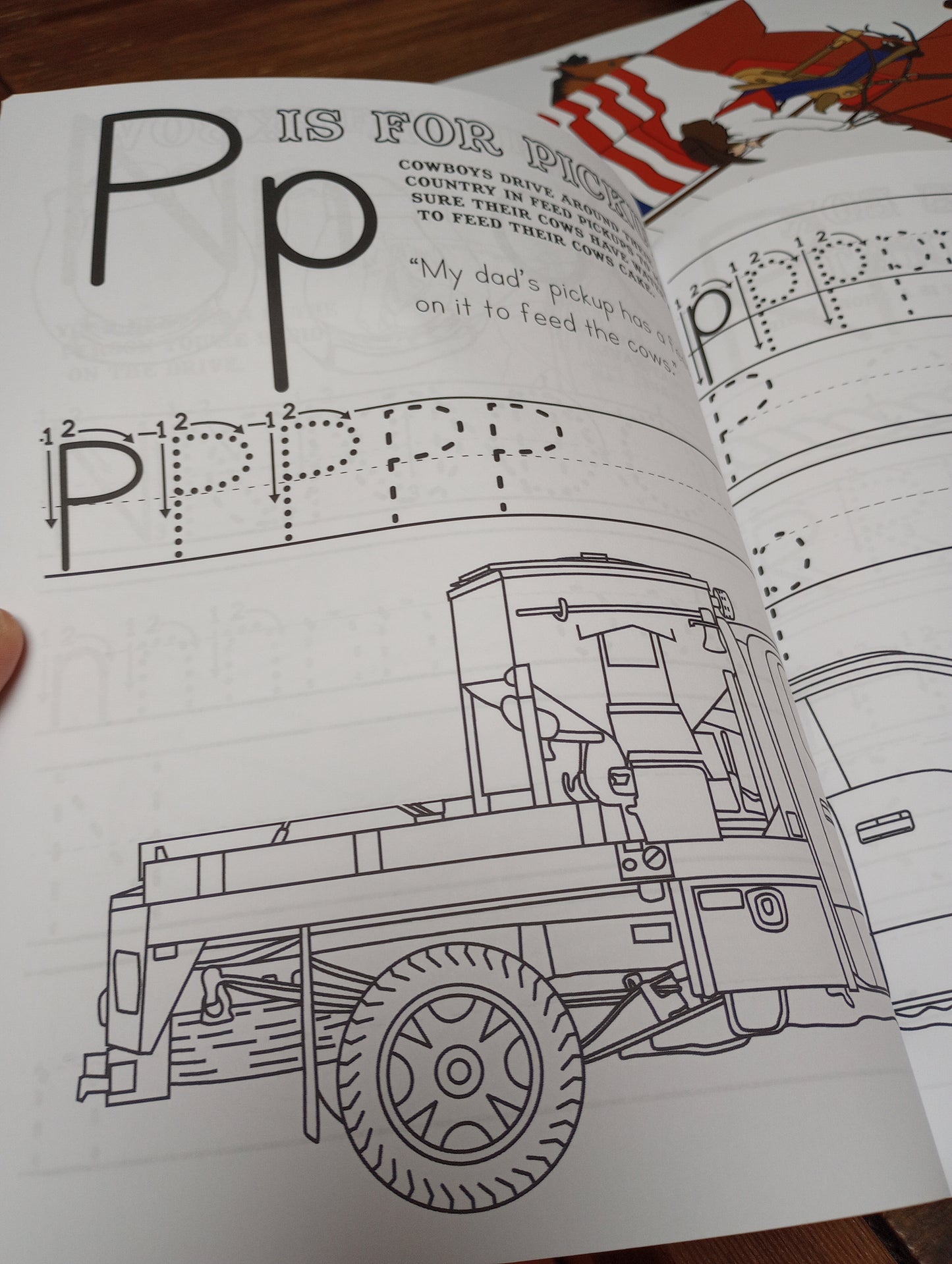 Ranching Workbook/Coloring Book
