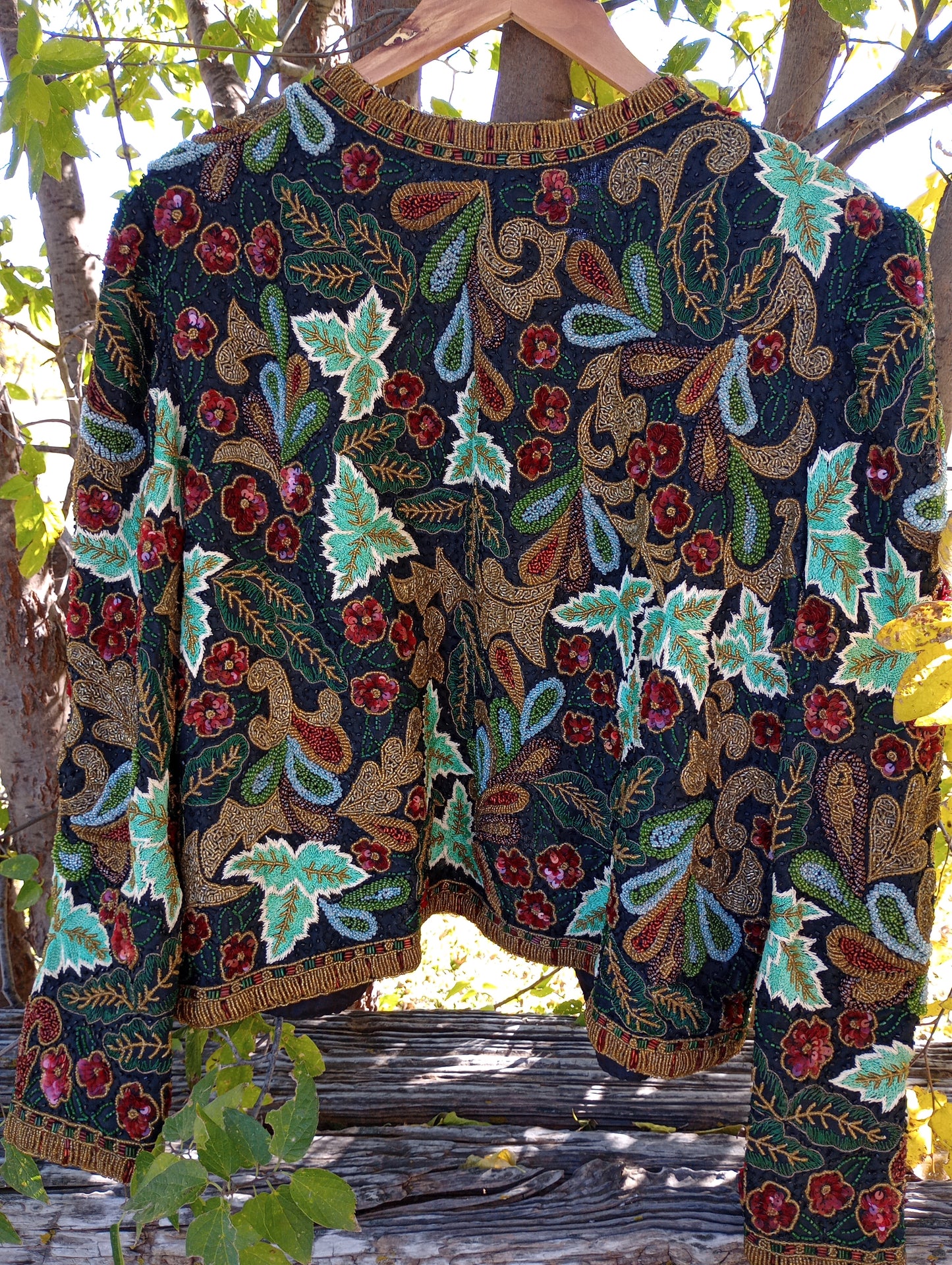 Incredible Vintage Beaded Jacket