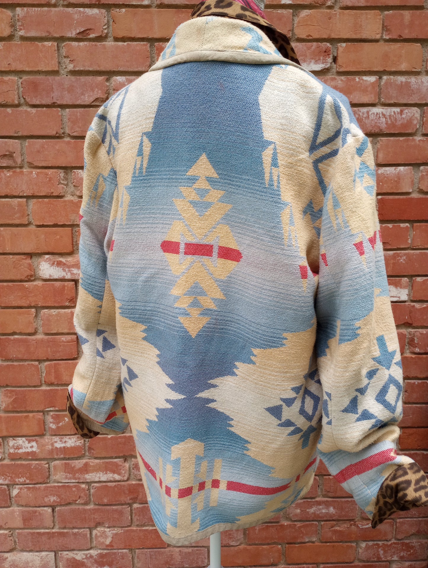 Vintage Ralph Lauren Blanket Coat Sz Large