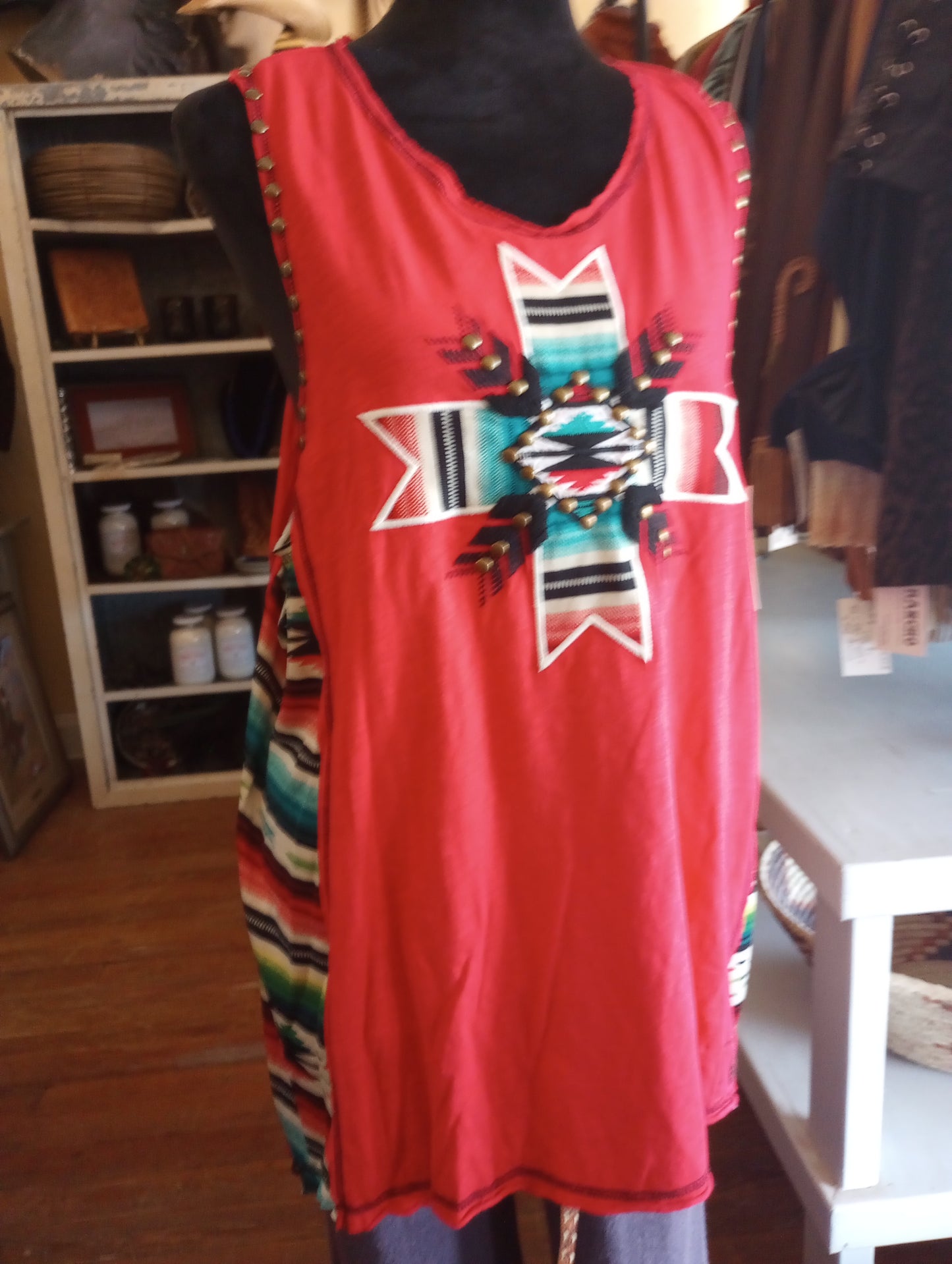 DD Ranchwear Oversized Tunic/Tank Top