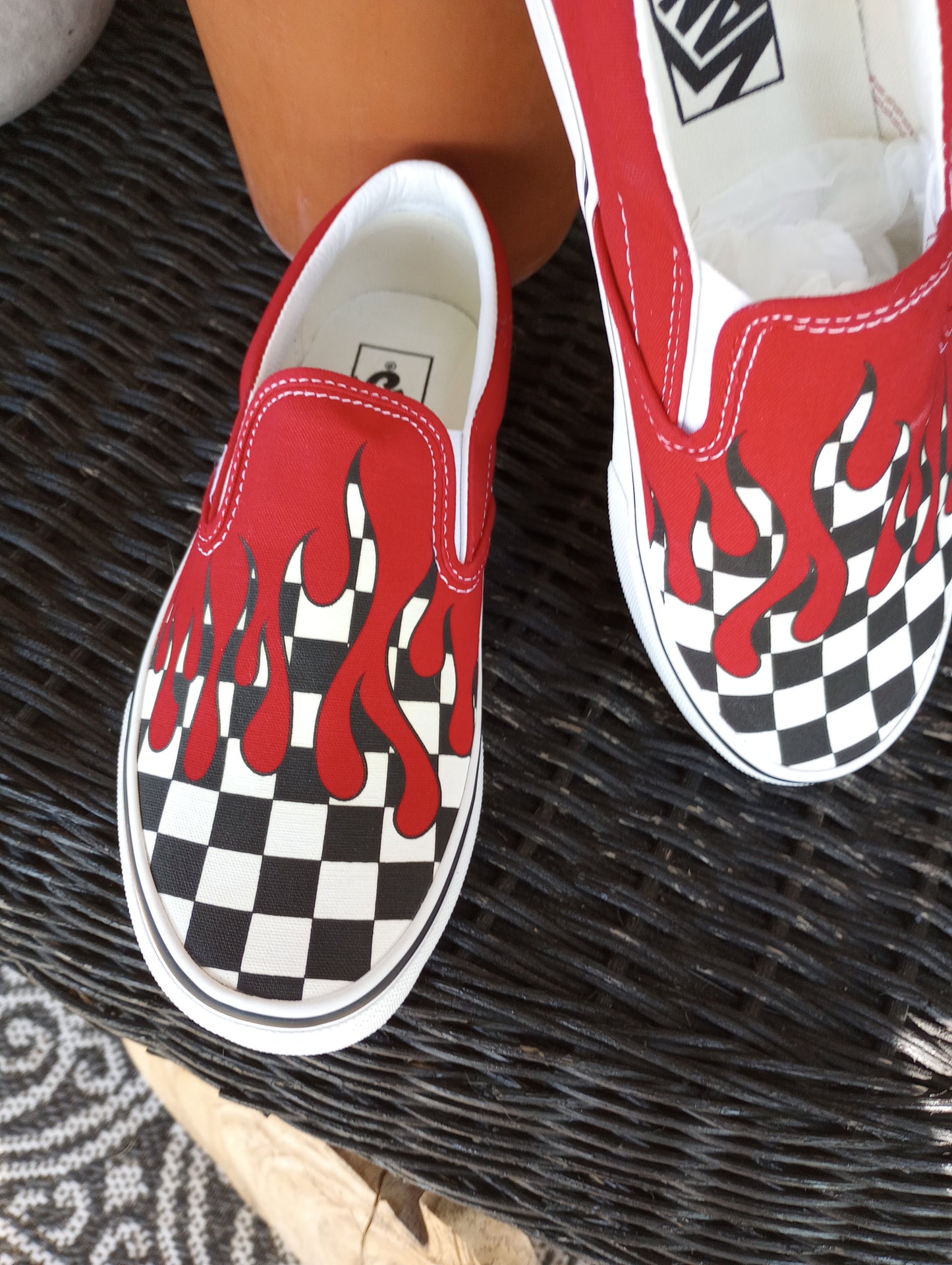 Red New Vans