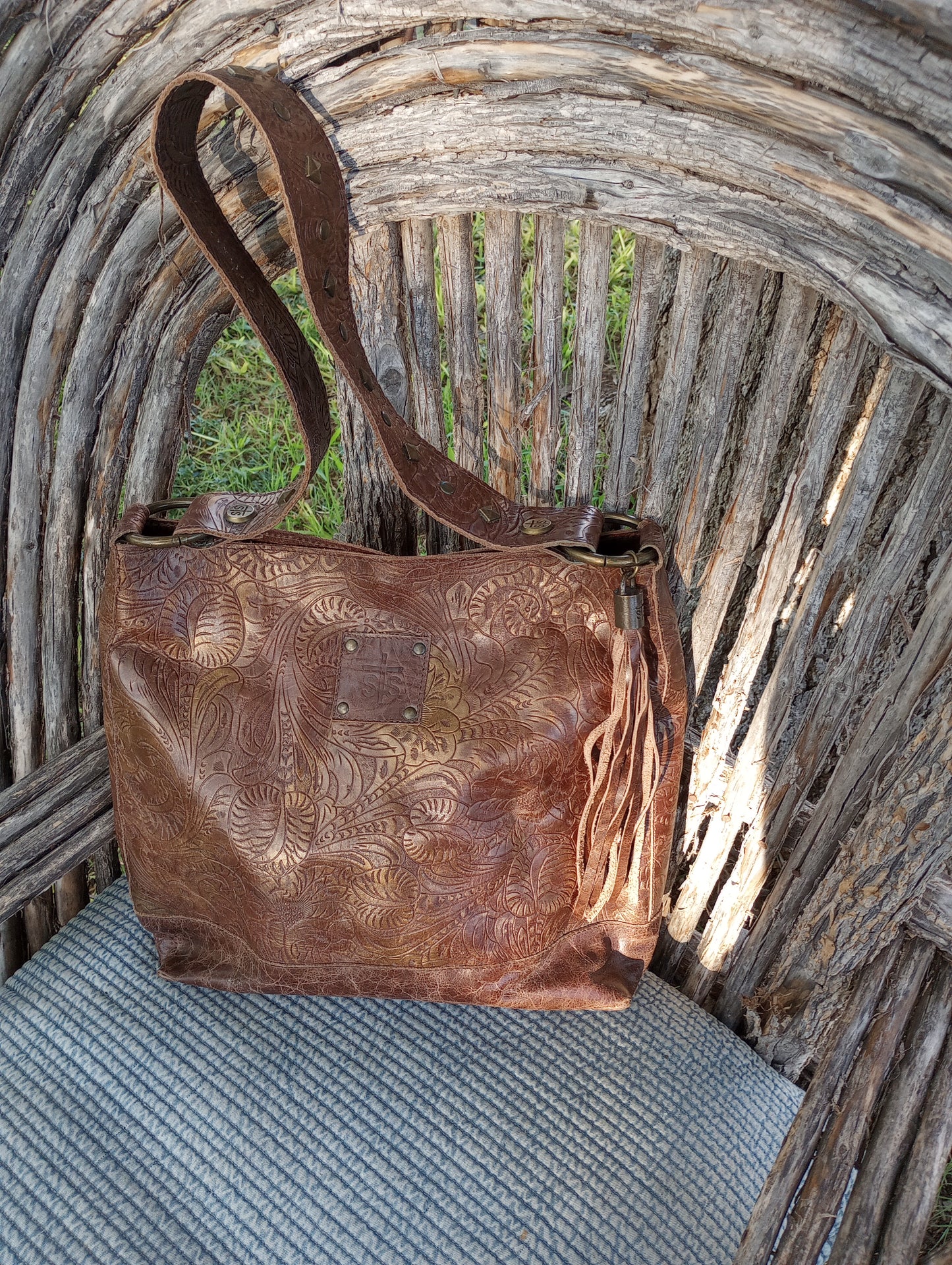 StS Tooled Leather Bag
