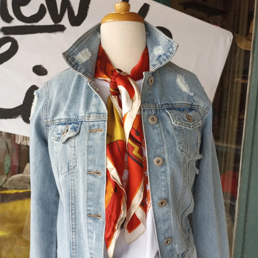 Distressed Denim Jacket