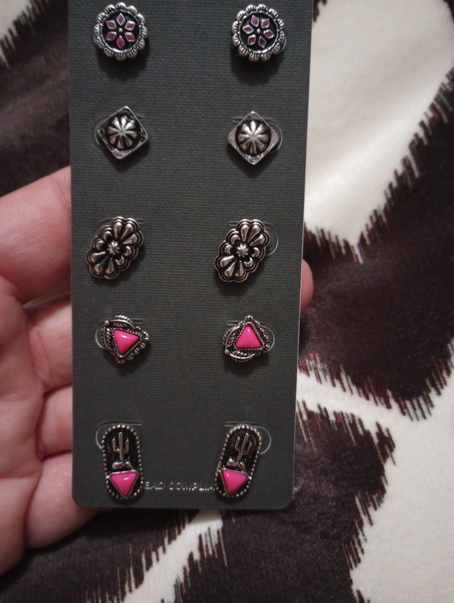 Great Set of Studs - 5 pair