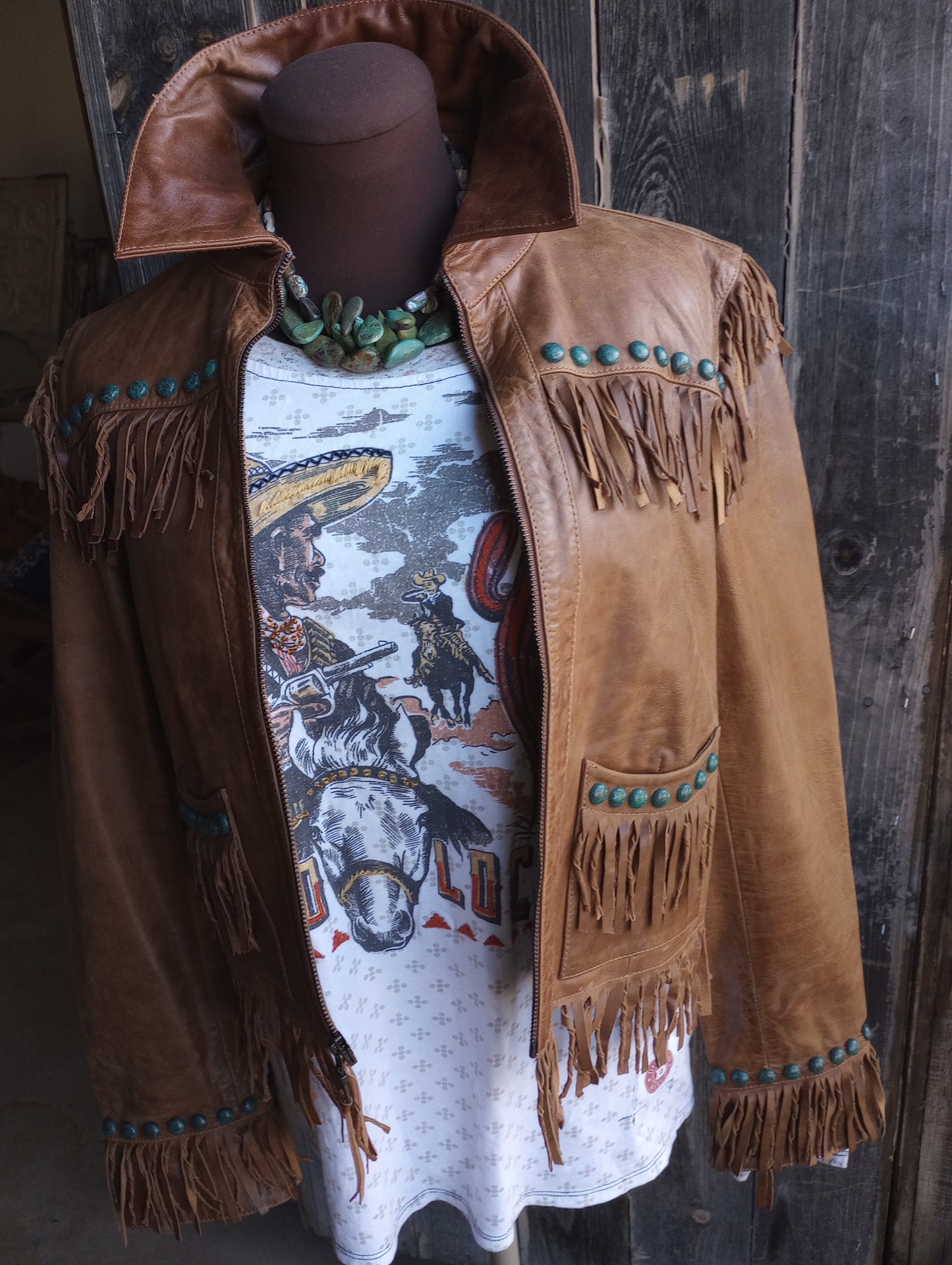 DD Ranchwear Poco Loco L/Sleeve Top Sz S