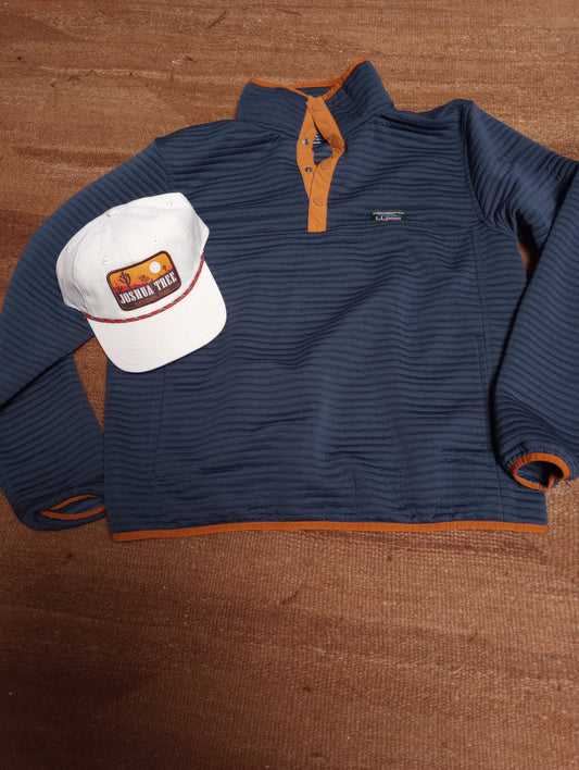 L.L. Bean 4 Button Pull Over Sz Lg
