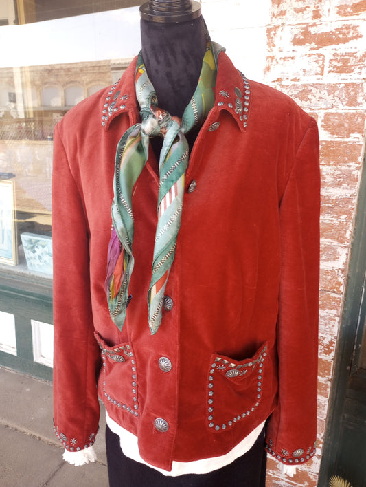 DD Ranchwear NWT Velveteen Jacket