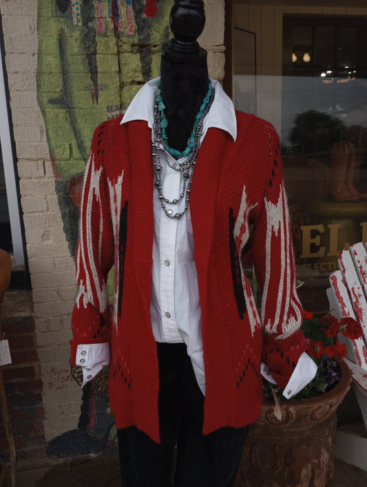 Lindex Woven Sweater Sz S