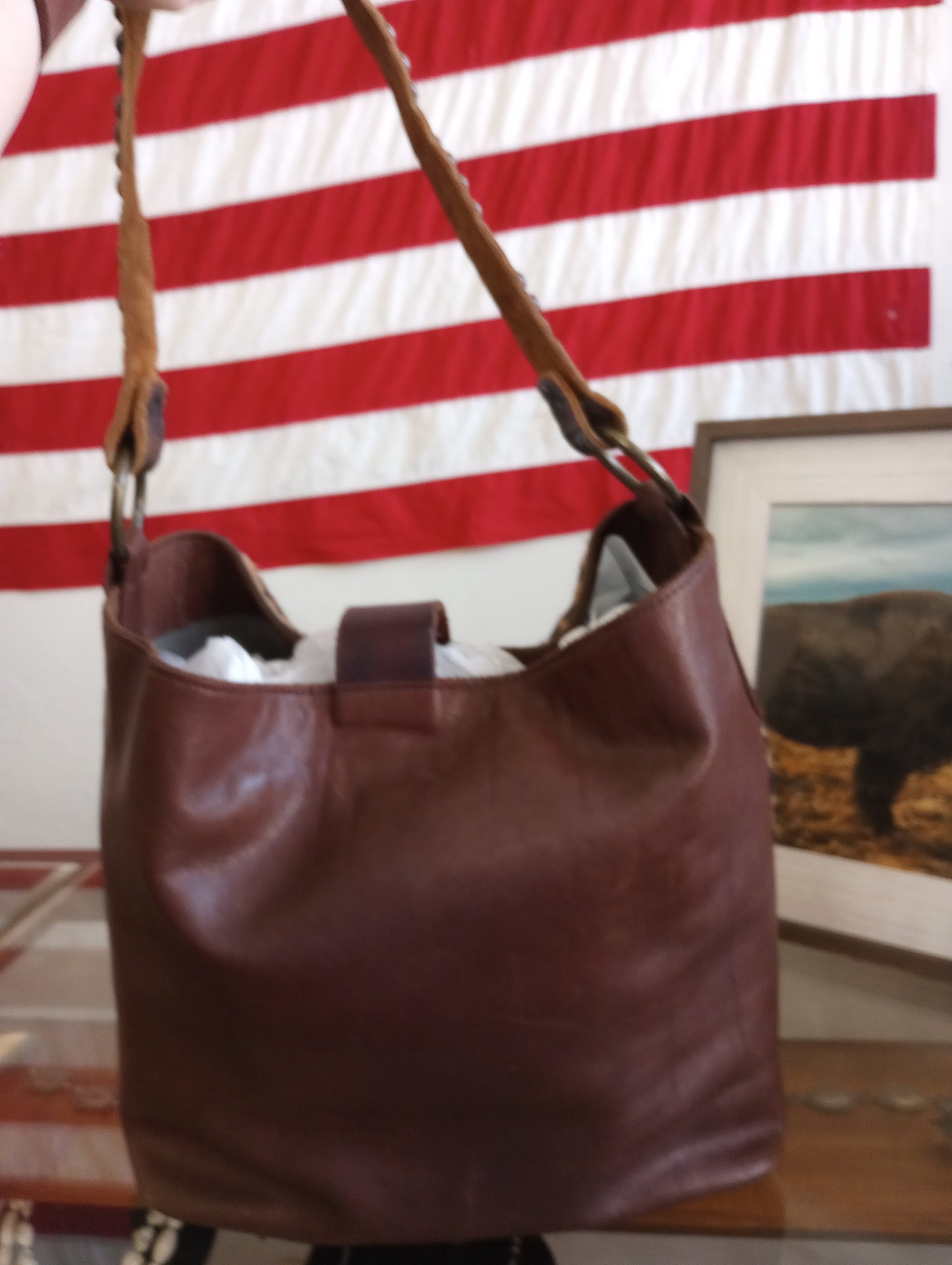 Two Bar West Large Bag w/ Strap