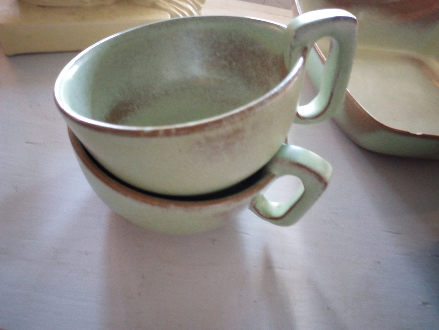 Frankoma Prairie Grass Green Large Set/ 26 pieces