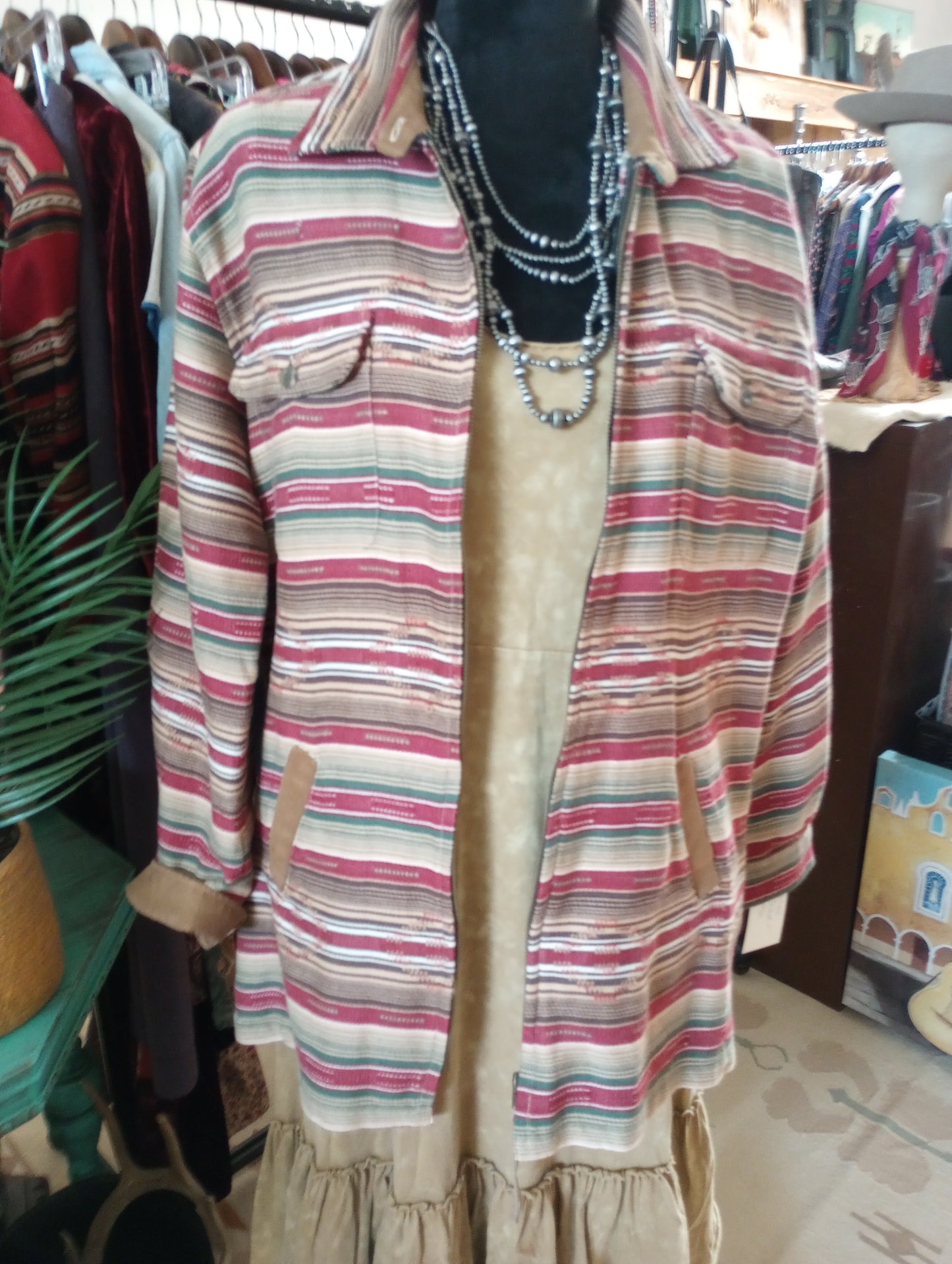 Tasha Polizzi Camp Shirt-Jacket Sz Lg