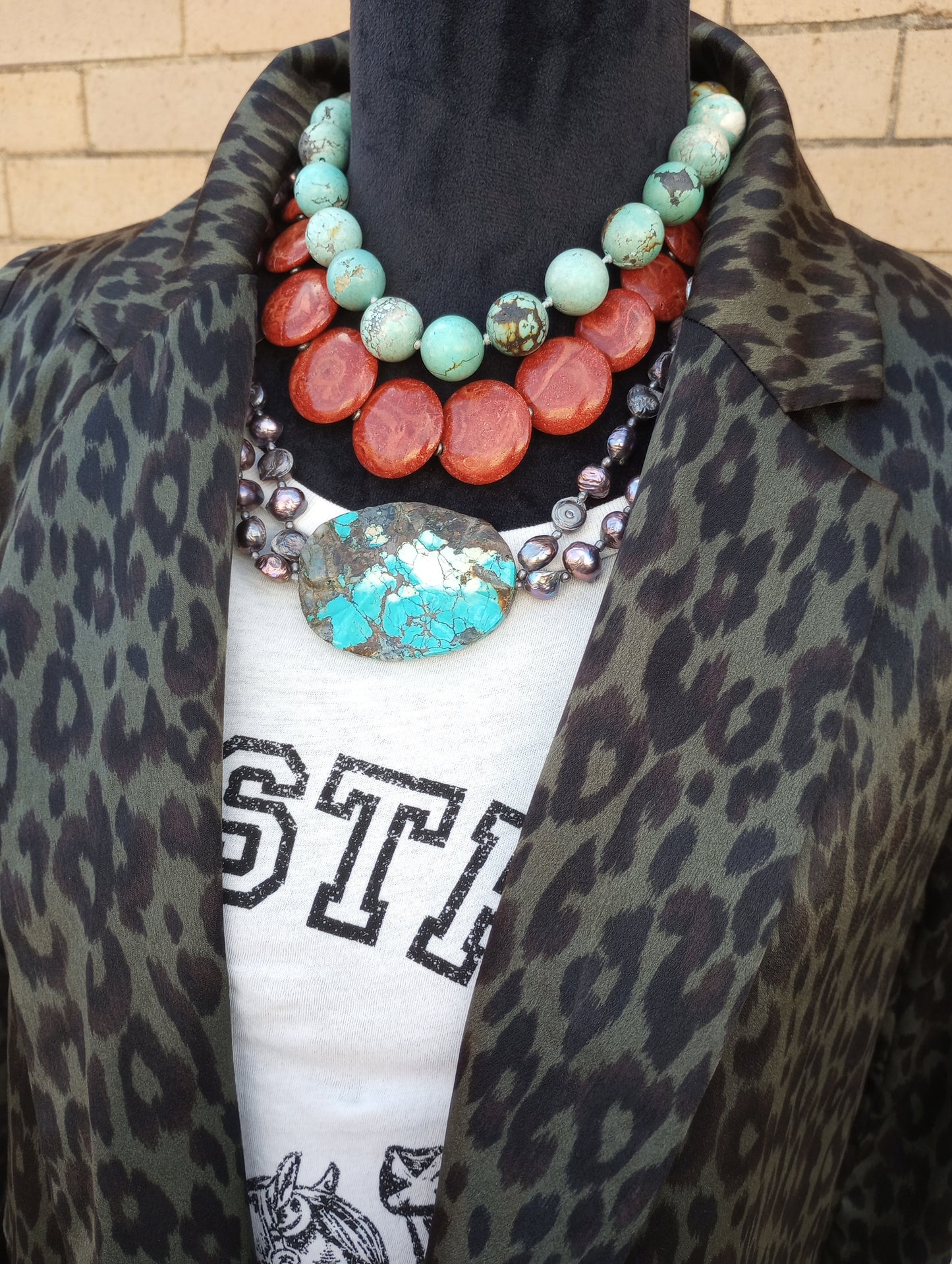 Leopard Print Blazer
