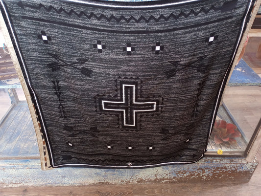 Cross Pattern Silk Wildrag