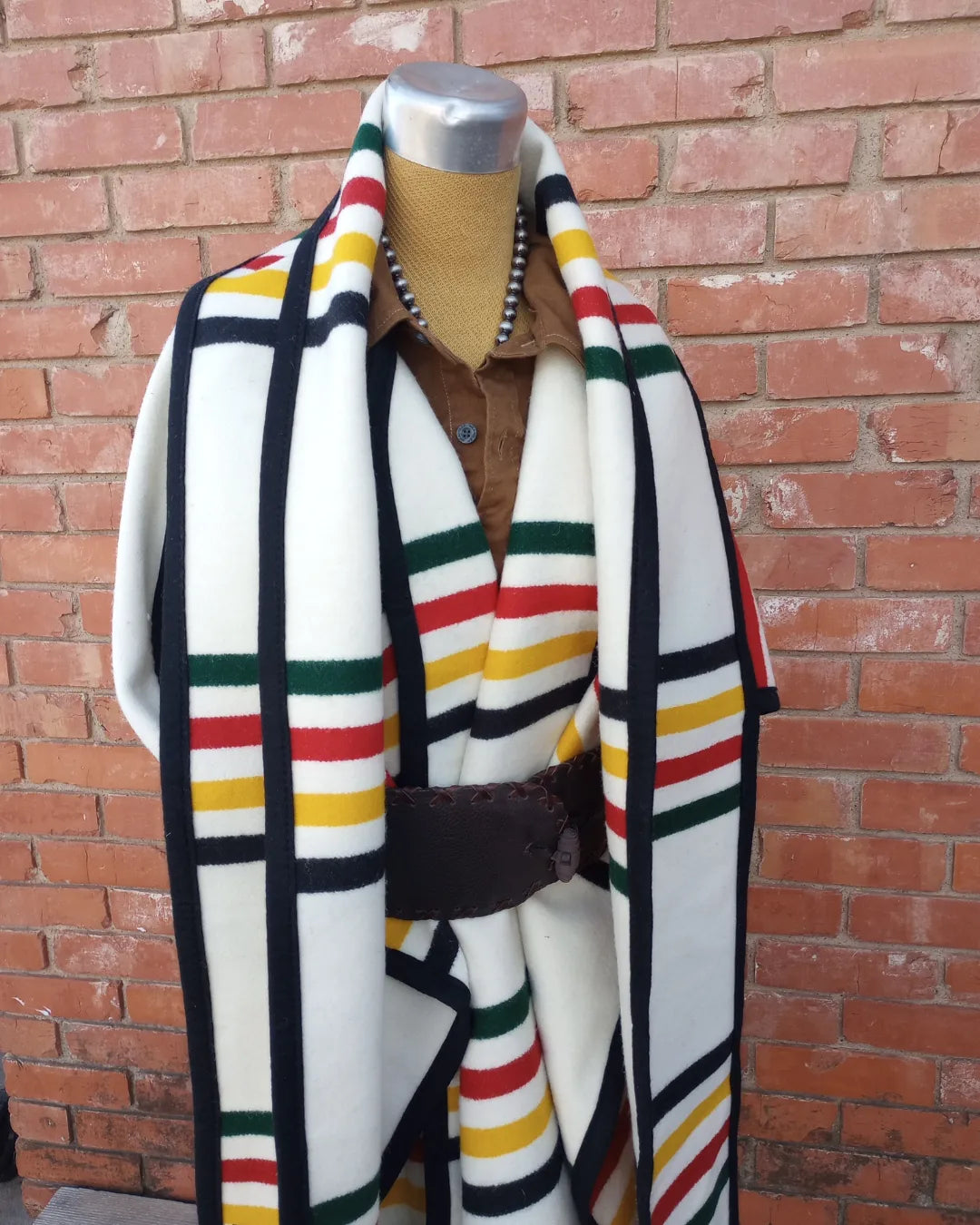 NWT One Size Pendleton Blanket Poncho w/Scarf