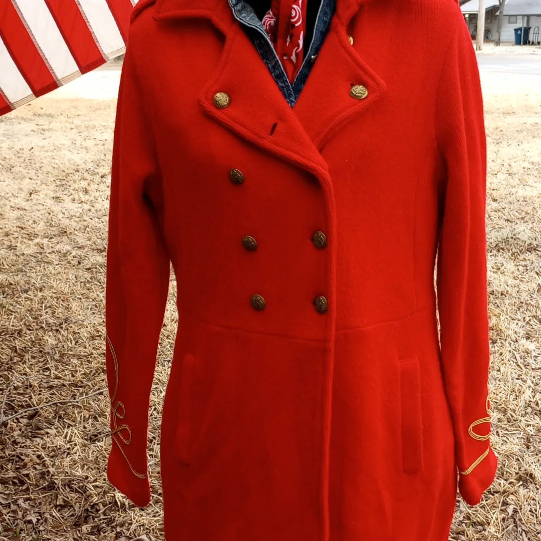 Vintage Ralph Lauren Military Sweater Jacket