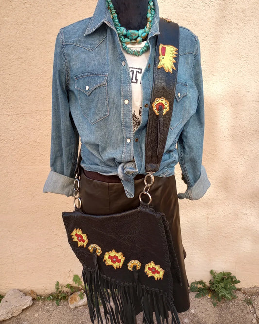 Shellie's Custom Leather Bag