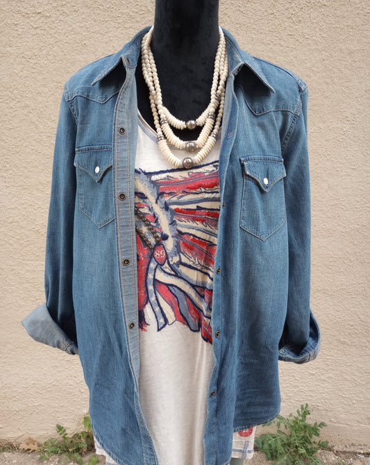 DD Ranchwear brave chief racer back