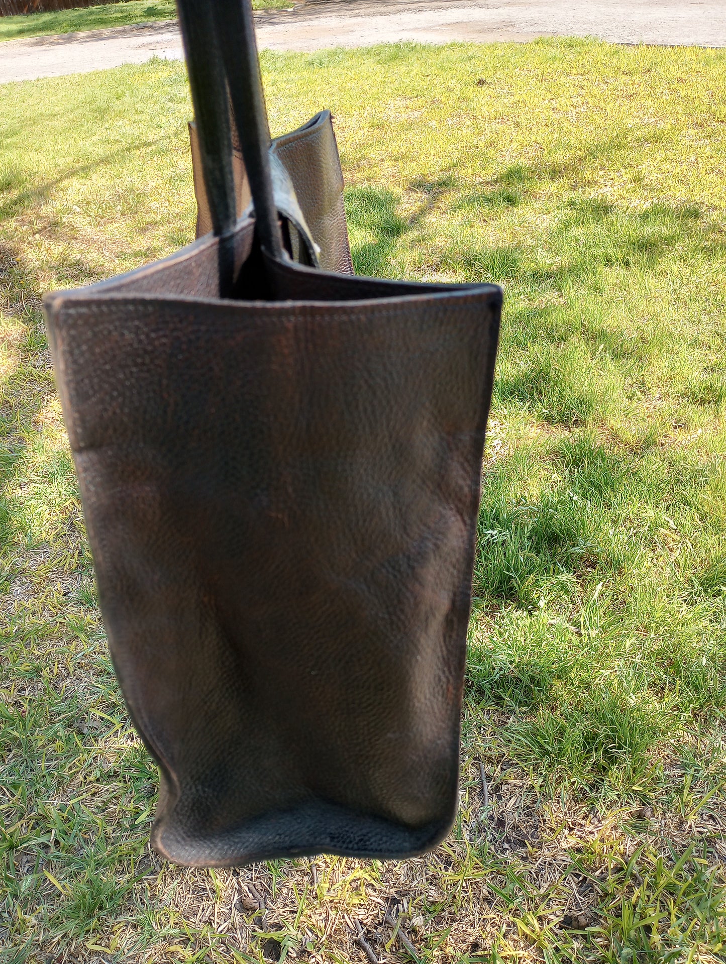 Leather Arahoe Big Concho Toe