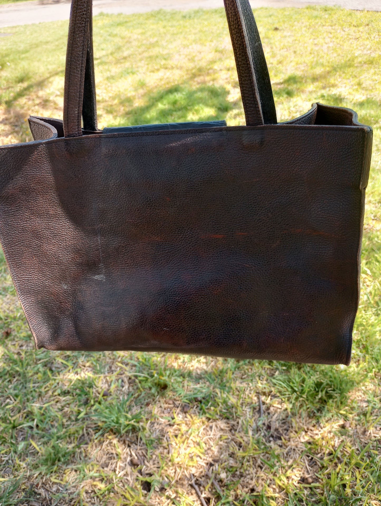 Leather Arahoe Big Concho Toe