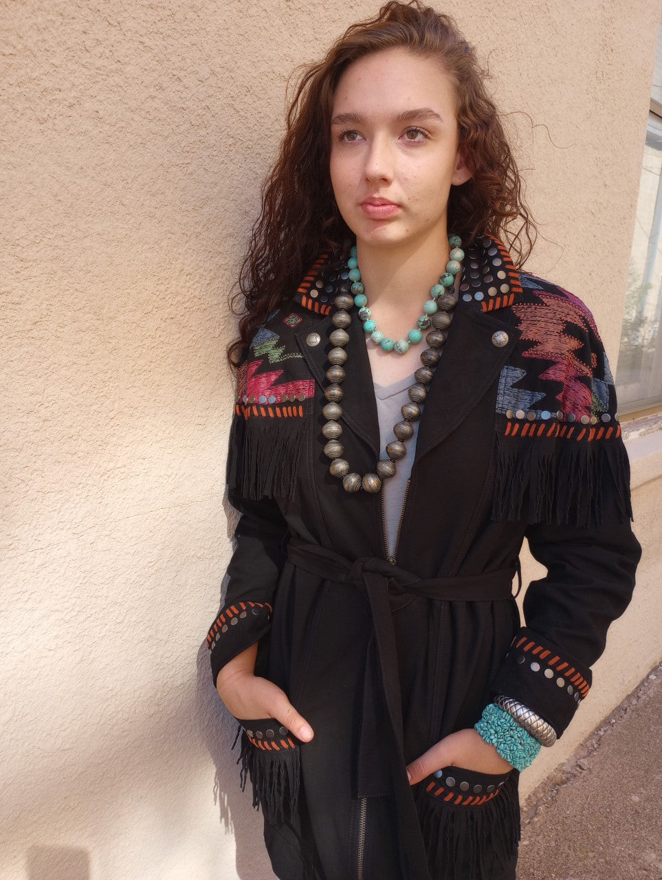 DD Ranchwear Soft Suede Leather Jacket - Size Large