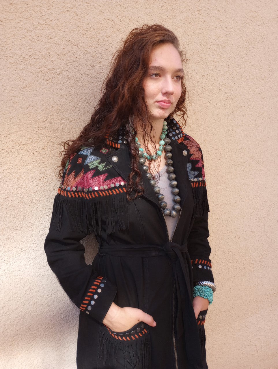 DD Ranchwear Soft Suede Leather Jacket - Size Large