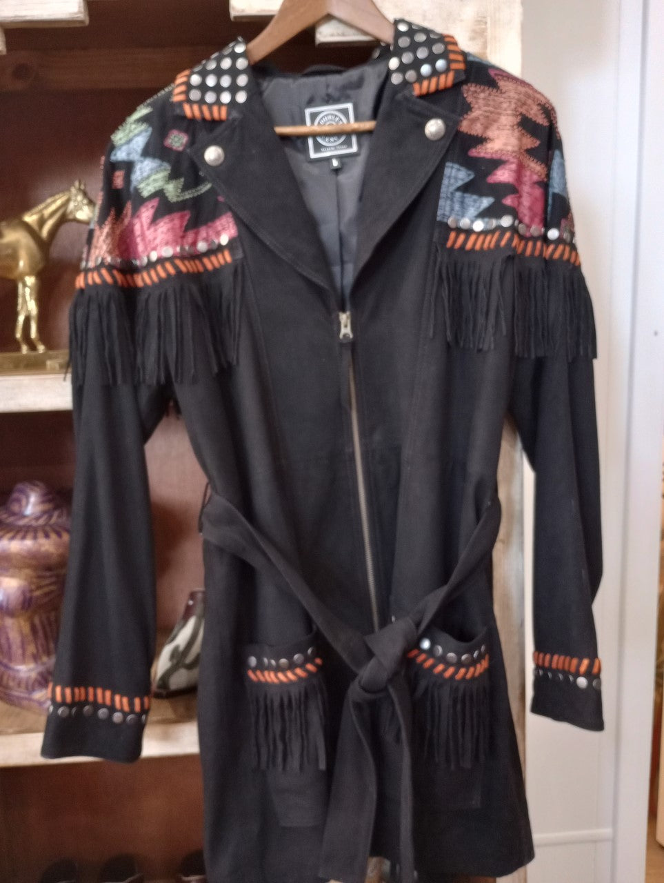 DD Ranchwear Soft Suede Leather Jacket - Size Large