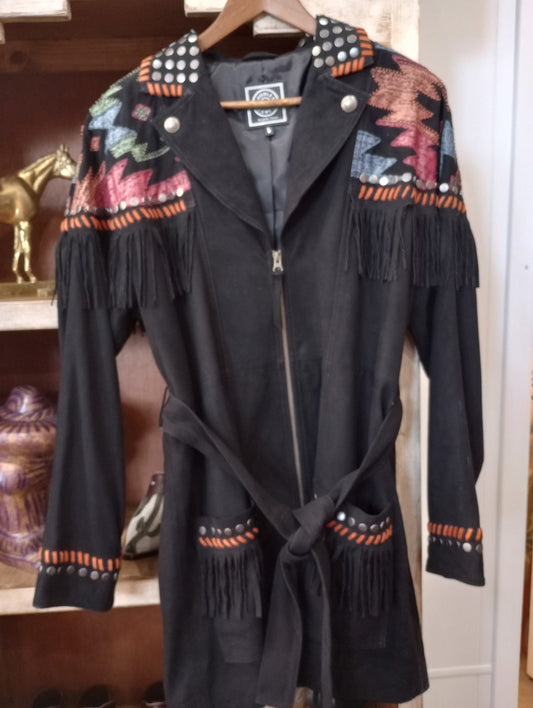 DD Ranchwear Soft Suede Leather Jacket - Size Large